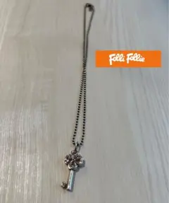 フォリフォリ　Folli Follie ハート四葉　ネックレス