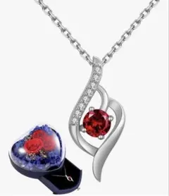 ネックレス １月　誕生石