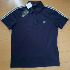 新品　EMPORIO ARMANI ネイビー ポロシャツ 14A
