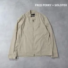 FRED PERRY × SOLOTEX / ジップ ジャケット ブルゾン Mのサムネイル