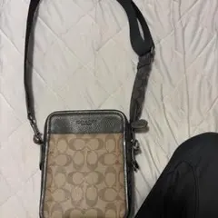 Coach ショルダーバッグ ベージュ/ブラック