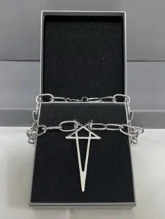 星型ペンダント ネックレス シルバー