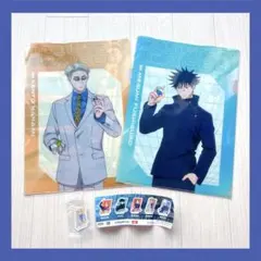 呪術廻戦 クリアファイルセット＆アクリルステッカー 3点セット‼️