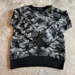 nano baseカモフラージュ ニットセーター