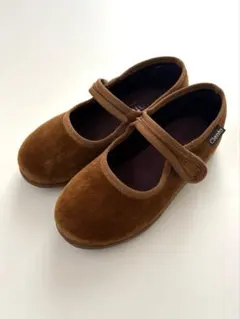 cienta シエンタ バレエシューズ キャメル 17cm