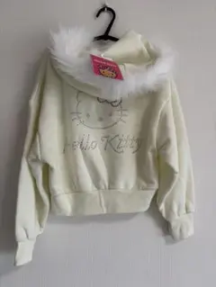 新品タグ付き ハローキティ HELLO KITTY スウェットパーカー 130