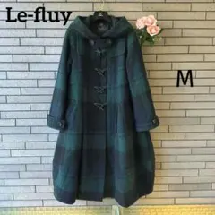 ❤【レフリー】✨美品　ダッフルコート　タータンチェック　バルーン　M