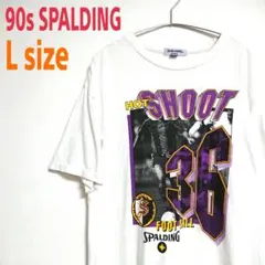 SPALDING スポルディング Vintage サッカー 白 Tシャツ