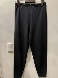 オンヨネ　ブラックメッシュレギンスポリエステルパンツ ゴムウエスト