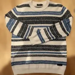 BLACK LABEL CRESTBRIDGE ストライプニット