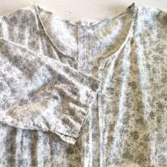 Studio Clip ロングワンピース　羽織　フリーサイズ　麻15%綿85%