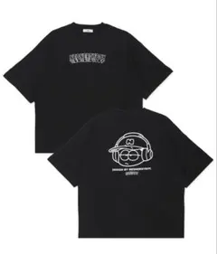 WEGO NEONERDYBOY ブラック Tシャツのサムネイル