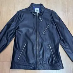 レディース ブラック レザージャケット シングルライダース