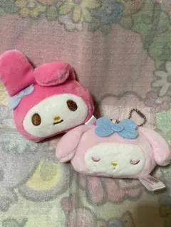 マイメロディ　マスコット　2種類セット　サンリオ　キーホルダー