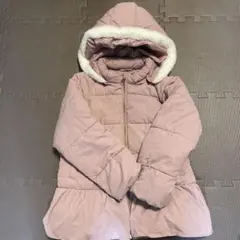 devirock ピンク 中綿コート 140cm