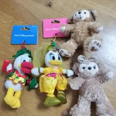 ディズニーリゾート　ドナルド　デイジー　ダッフィー　シェリーメイ　マスコット
