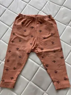 UNIQLO オレンジ 飛行機 レギンス パンツ 80サイズ