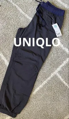 【新品】ユニクロ イージークロップドパンツ ブラック レディースM