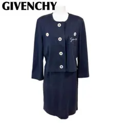 【極美品 ジバンシィ】セットアップ フォーマル スカート ノーカラー レース 極美品 ジバンシィ】セットアップ フォーマル スカート ノーカラー