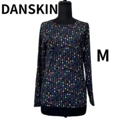 DANSKIN レディース 長袖カットソー マルチドット柄 Mサイズのサムネイル