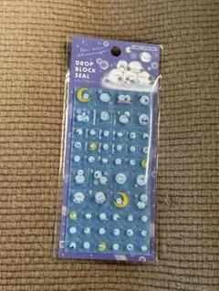 ドロップブロックシール シマエナガ