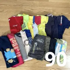 Tシャツ　短パン　18セット 90センチ　男の子　春夏　まとめ売り