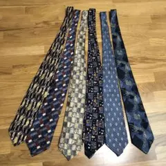 M001 M.T. Valentino ネクタイ 6本セット