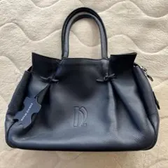 中澤のバック　ナカザワ　ハンドバック　紺色