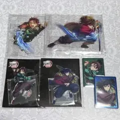 鬼滅の刃 無限城編 アクリルスタンド 箔押しランダムカード 竈門炭治郎 冨岡義勇