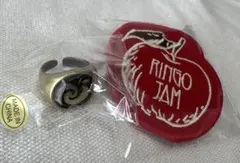 【即日発送】ミセス JAMS くじ スカーフリング、ワッペン赤