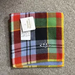 チェック柄ハンカチ マルチカラー