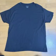 Champion 半袖Tシャツ ブラック XL ワンポイントロゴ 刺繍