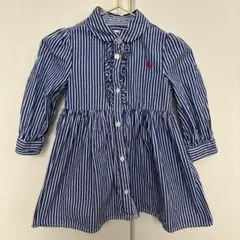 ラルフローレン/Ralph Lauren ストライプ ワンピース 12M（80）