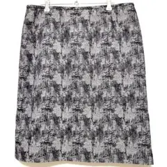 美品❣️タイトスカート【フリー】 黒と白のパターン レディース 大きめ