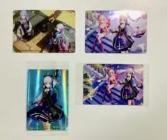 神里綾華 宵宮 神里綾人 原神 メタルカード ウエハース