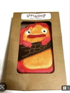 新品　ジブリパーク限定 　カルシファー　カイロケース オレンジのサムネイル