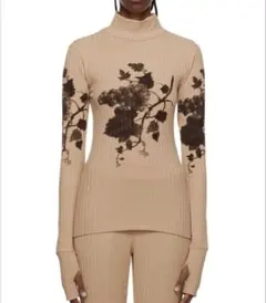 Kijun Beige Muscat Turtleneck