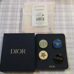 新品未使用Dior ブローチセット 4個