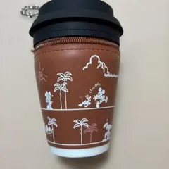 東京ディズニーリゾート　ホットドリンクカップ型 バッグチャーム　シリコン ポーチ