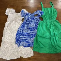 160cm 女の子　ワンピース　まとめ売り