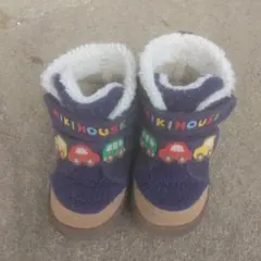 ミキハウス ネイビー ブーツ