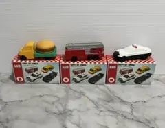 ハッピーセット　トミカ　3種