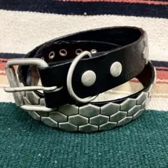 666 スタッズベルト 3連ヘキサゴン パンクのサムネイル