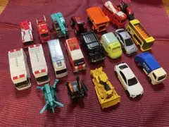 トミカ　まとめ売り　中古　すみっこ　ポッキー　働く車