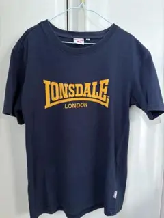 LONSDALE ロゴ Tシャツ S ネイビー