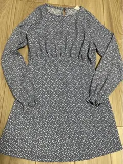 zara キッズ小花柄ワンピース