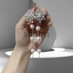 shanti 2wayブライダルアクセサリー　ウェディングアクセサリー　結婚式