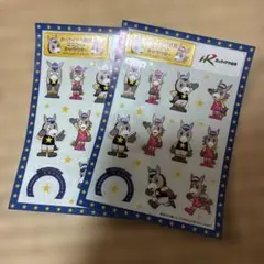 ホッカイドウ競馬 ホクトくん＆ナナセちゃん シール 2枚セット