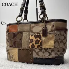 Coach Patchwork Tote bag Signature