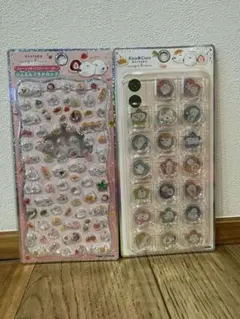 【正規品】シマエナガ　だいふくプチドロップシール　キラコロ　おはじきシール